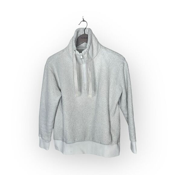 Athleta Talus Sherpa Half Zip Top Size XS - Picture 3 of 8